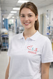 POLO MANICA CORTA RICAMATA O.S.S. PERSONALIZZATA  100 % COTONE