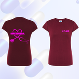 T SHIRT Manica corta INFERMIERA maglia  DONNA - Vari Colori
