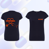 T SHIRT Manica corta INFERMIERA maglia  DONNA - Vari Colori