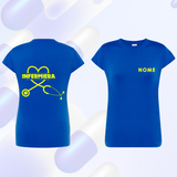T SHIRT Manica corta INFERMIERA maglia  DONNA - Vari Colori