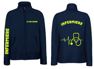 FELPA UOMO INFERMIERE PLUS FULL ZIP Urban Mood Store