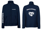 Felpa EDUCATRICE DONNA PLUS Full Zip - EDUCATORE