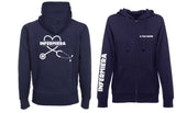 Felpa con Cappuccio INFERMIERA DONNA PLUS Full Zip new