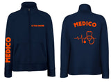FELPA MEDICO PLUS  UOMO / DONNA FULL ZIP - CON O SENZA CAPPUCCIO
