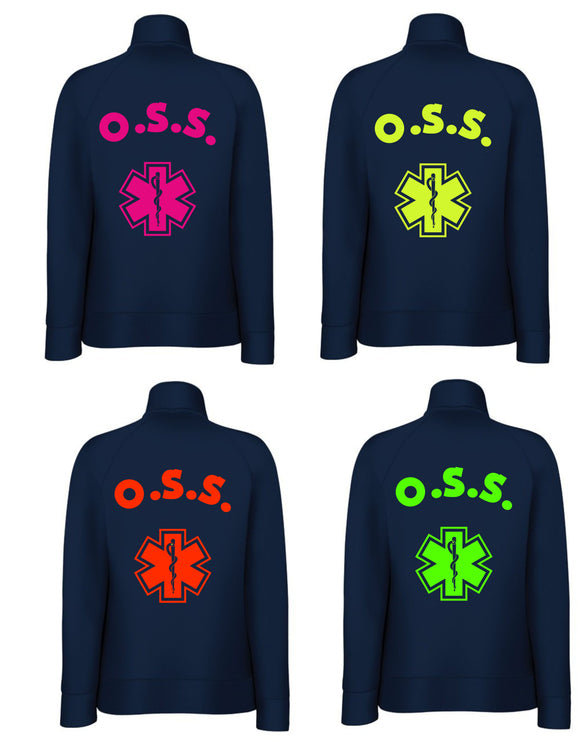 FELPA O.S.S.  UOMO / DONNA FULL ZIP - OSS