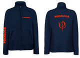 FELPA PSICOLOGA  PLUS  UOMO / DONNA FULL ZIP - PSICOLOGO