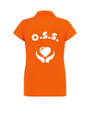 NUOVE POLO DONNA O.S.S. COLORATE PERSONALIZZATE  100% COTONE