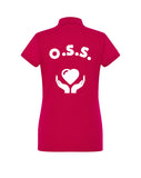 NUOVE POLO DONNA O.S.S. COLORATE PERSONALIZZATE  100% COTONE